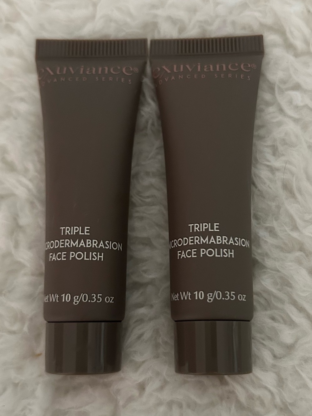 Exuviance Triple Microdermabrasion Face Polish 2 Pack NEW